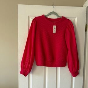 Anthropologie Porridge Textured Sweatshirt